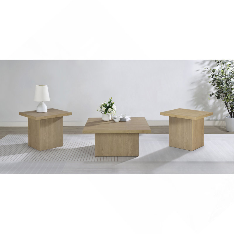Latte 3-piece Coffee Table Set