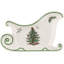 Christmas Tree Serve Sleigh Plate