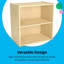 Bibliothèque de rangement étroite