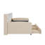 Lit plateforme simple tapissier avec tiroirs de rangement coulissants-1513777303
