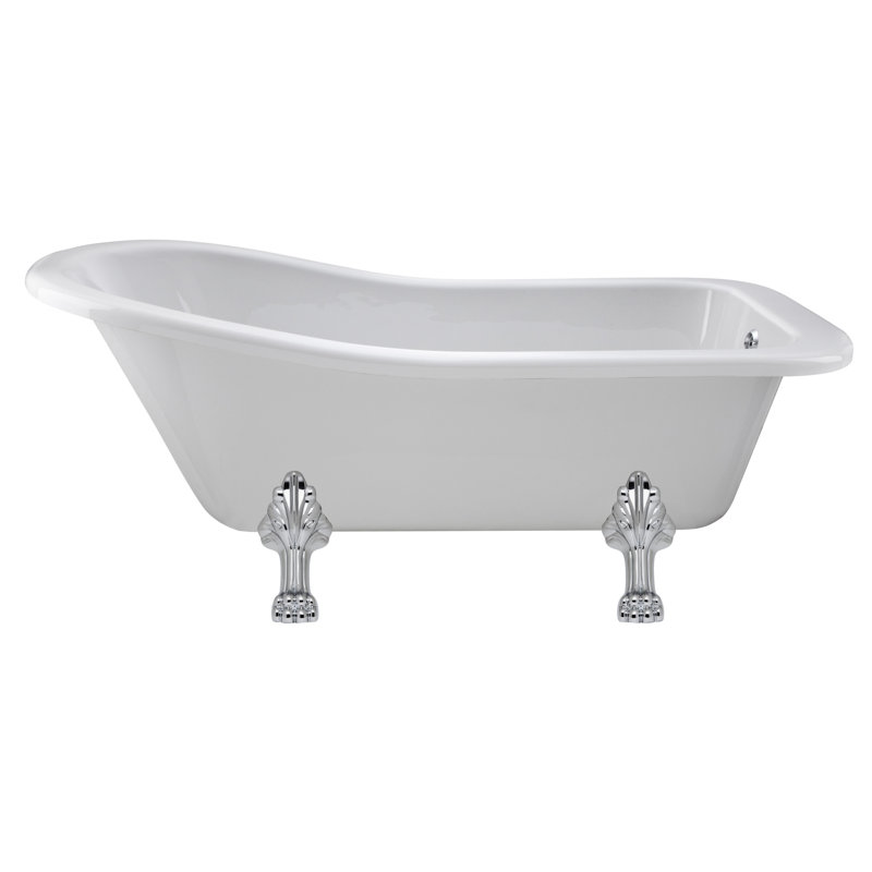 Brockley 1700mm x 730mm Soaking Acrylic Bathtub