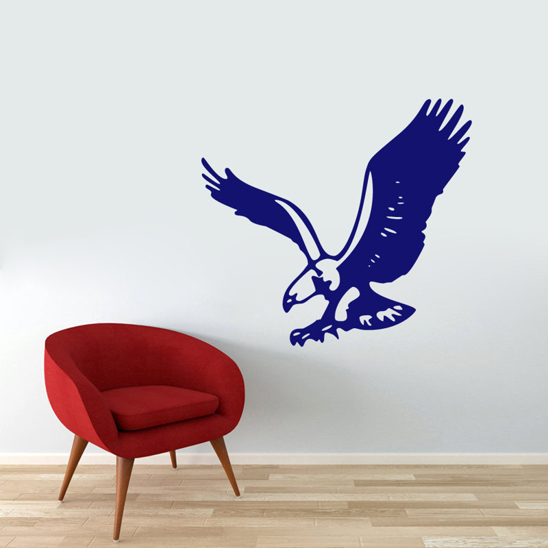 Animals Non-Wall Damaging Wall Decal, Navy