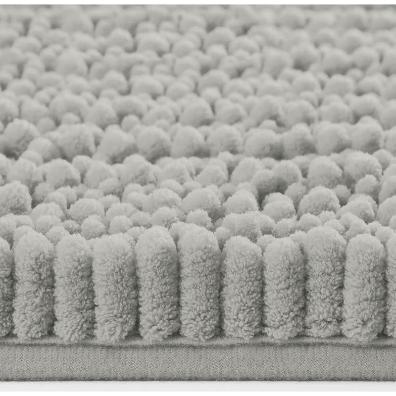 Tapis de salle de bain gris chaud, Gris chaleureux