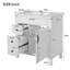 Meuble-lavabo 30 po avec lavabo en céramique-7752926