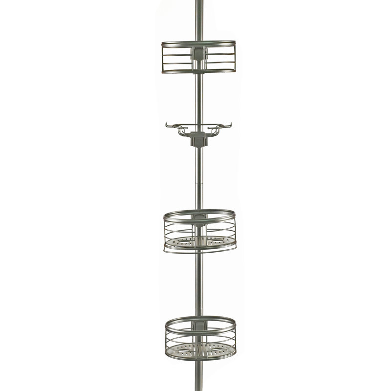 Organisateur de coin Utopia AlleyTension Pole, Nickel satiné