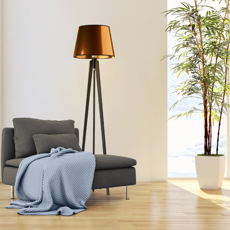 Haymarket 158cm Tripod Floor Lamp, Copper