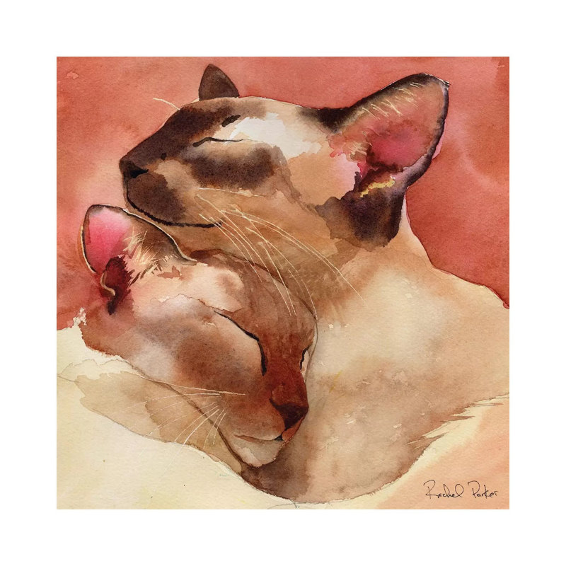Slumber by Rachel Parker - Wrapped Canvas Gallery-Wrapped Canvas Giclée, 30.48 cm H x 30.48 cm W