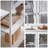 Retro White Solid Wood Display Stand