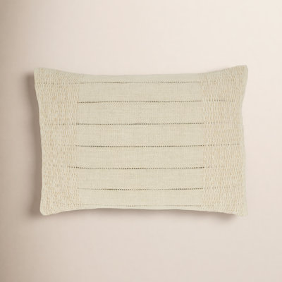 Dorothea Collection Striped Cotton Throw Pillow