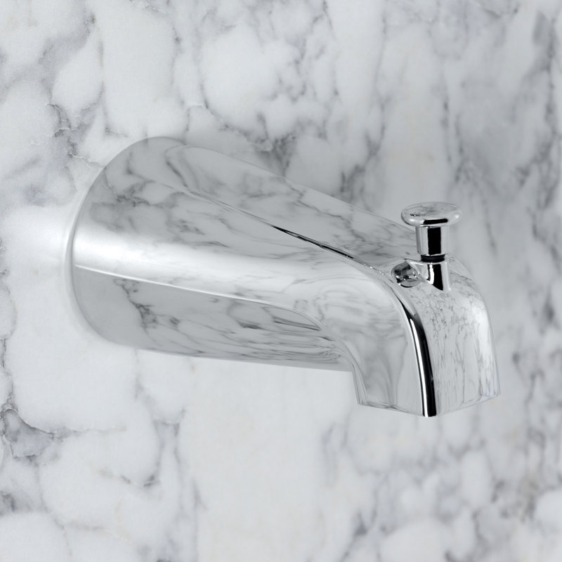  Robinet de douche et de baignoire inverseur, Chrome poli