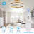 Desnoyer 19.7 inch Smart APP Low Profile Ceiling Fan Remote Control 6-Speed Flush Mount LED Lighting-468934627