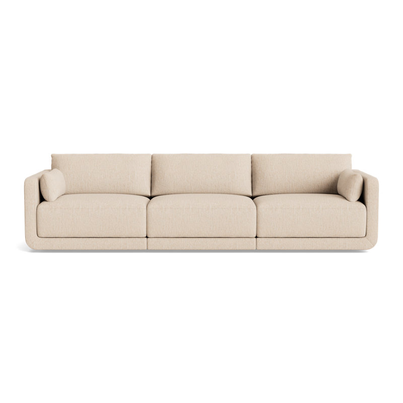 Eva Modular Sofa, Performance Chenille - Tan