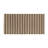 Ackland Serata Harmona 4.5 in. x 9 in. Matte Porcelain Fluted Wood Look Wall Tile-108776939