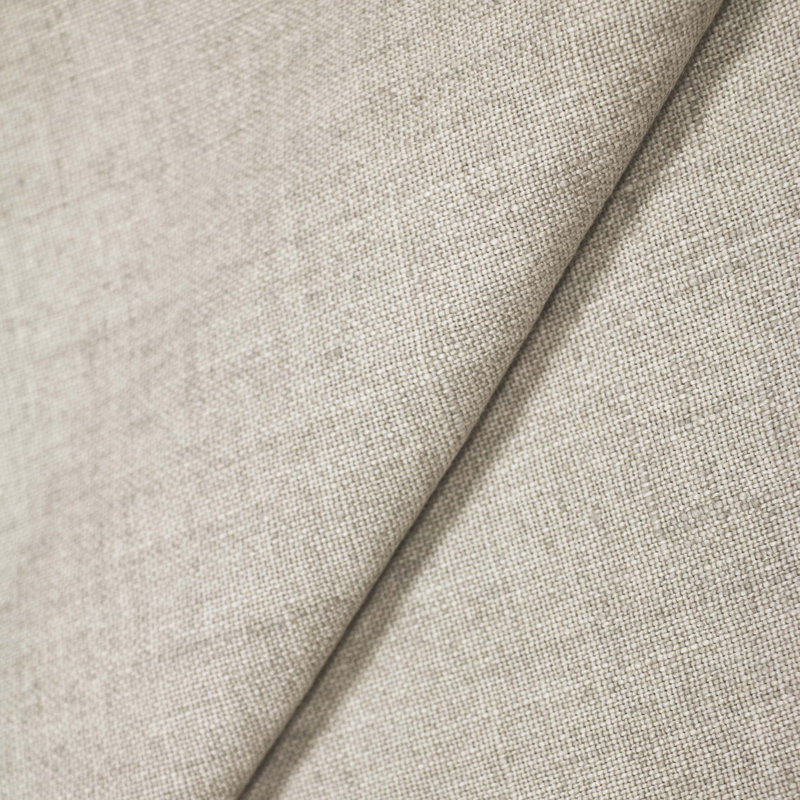 Upholstered Bed, Twin, Relaxed Zinc Linen