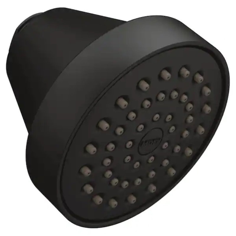 Align Full/Standard Fixed Shower Head, 2.5 GPM, Matte Black