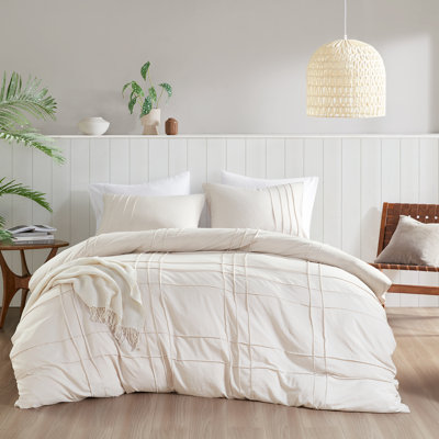 Ensemble de housse de couette plissée Harris
