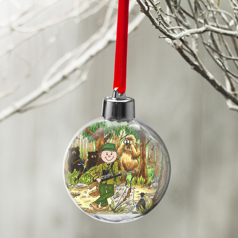 Ornement d'ampoule de Noël mâle personnalisé, Oui