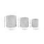 Ensemble de pots à fleurs en porcelaine 3 pièces Hierius-30690209
