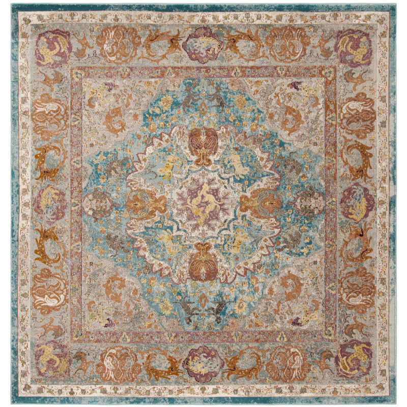 Tapis oriental Bruckmann Performance, Carré 6 pi 5 po