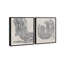 Two Spaces Set Canvas Abstract Print by Oliver Gal, Black Frame, 16 x 20-942011659-942011767