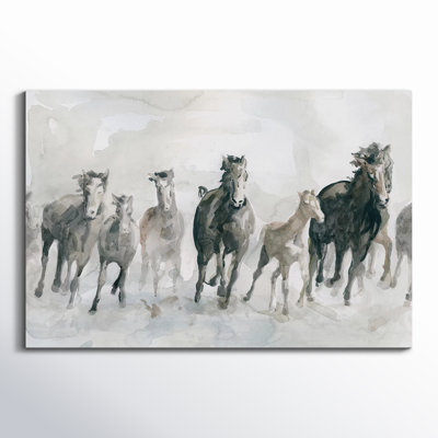 Running Wild - Wrapped Canvas Print
