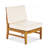 3 Seater Sofa And Table Set, Cream-1894979054