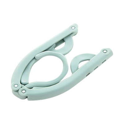 Multifunctional Portable Folding Plastic Hanger Travel Folding Hanger
