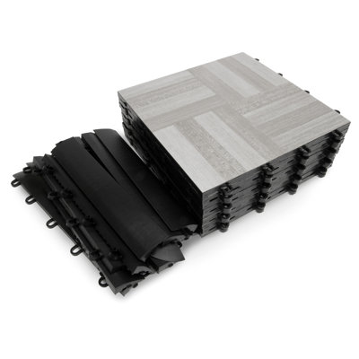 Carreau de vinyle L 12 po x l 12 po x 0,75 po