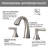 2-Handle Stainless Steel Bathroom Sink Faucet-111170930