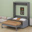 Lit escamotable mural Murphy avec coussin-25218106
