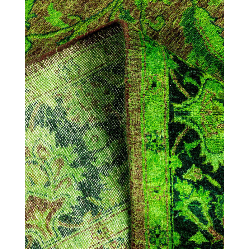 Fine Vibrance One-of-a-Kind 4' 1" X 6' 6" Hand Knotted Area Rug