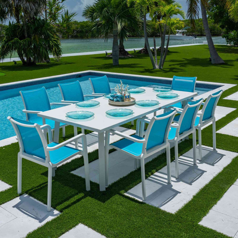 Panama Jack Abaco Dining Set, 8