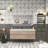Comptche 59'' Double Bathroom Vanity with Acrylic Top-2100243364