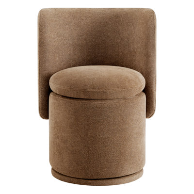 Fauteuil demi-tonneau pivotant Adrielle