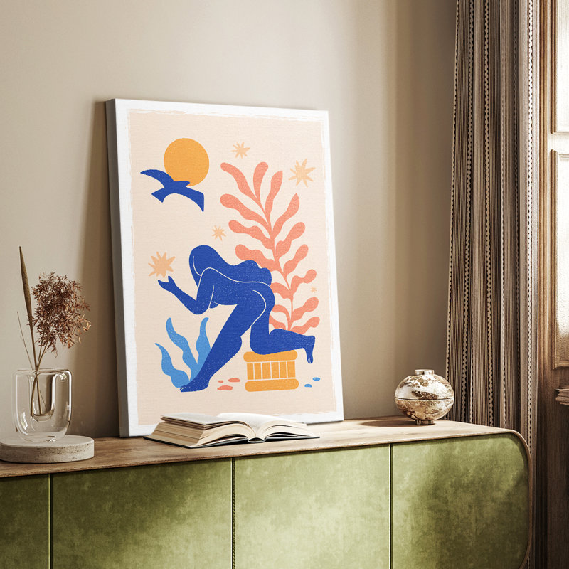 Matisse CDLXI Framed Print -Gallery Wrapped Cavas, 18" H x 12" W