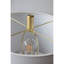 Lampe de table en marbre 13 x 13 x 26 po