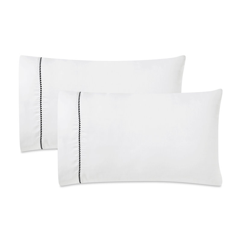 Chea Cotton Blend Machine Woven - Set of 2, Dark Grey