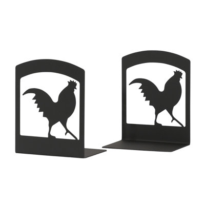 Rooster Bookends