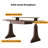 62.99"Modern Solid Wood Cherry Electric Height-Adjustable Desk