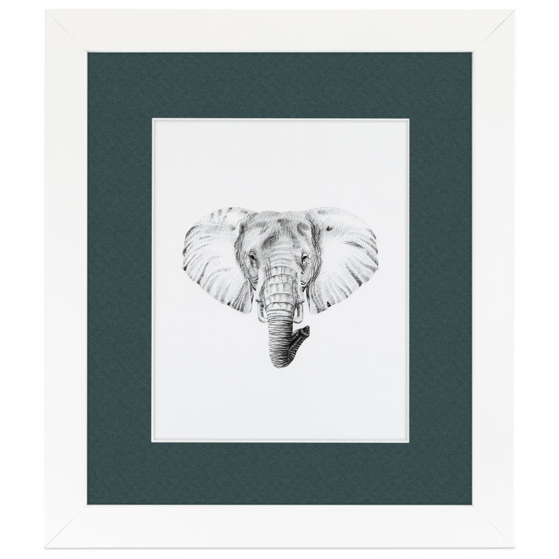 Matte Picture Frame with Mat, Evergreen