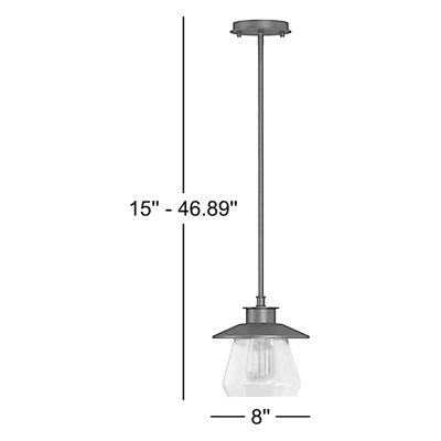 Valeriane 1 - Light Single Pendant