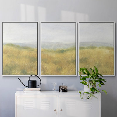 Wheat Fields I - Toile encadrée multi-pièces