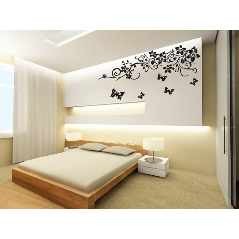Plants & Flowers Non-Wall Damaging Wall Decal