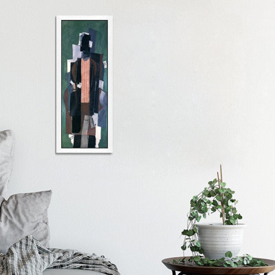Man With A Pipe by Pablo Picasso - Panoramic Painting on Canvas