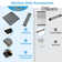 LQS 30"L X 18"W Undermount Workstation Sink With Accessories