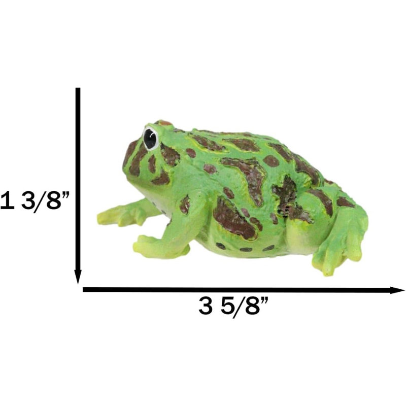 Figurine réaliste grenouille verte Amphibian Clamitans
