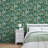 Bohan Green Decorative Tree Wallpaper
