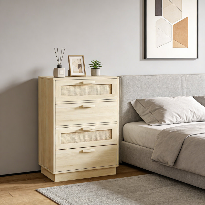 60 cm W Chest of 4 Drawers
