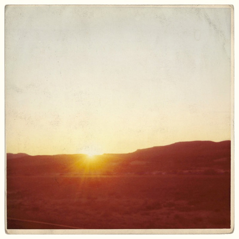 Highway Sunset Print by Hope Bainbridge, 22" H x 22" W