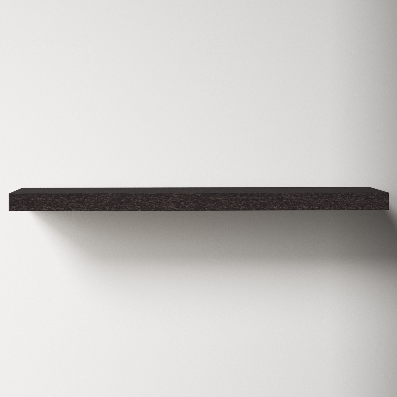 Sherice Floating Shelf, 1.97" H x 43.21" W x 10.24" D, Wenge